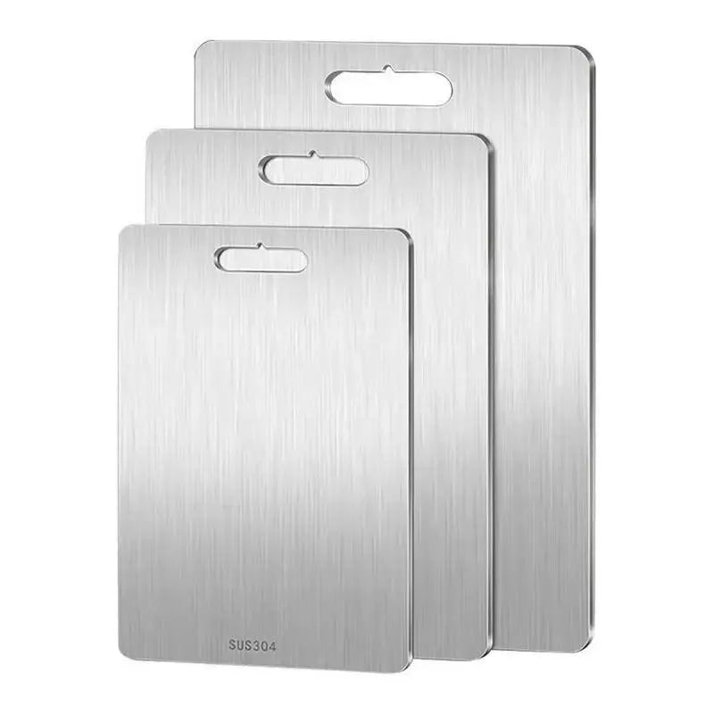 1.5mm Thick Titanium Cutting Board Camping Block for Cooking - OurLum.com