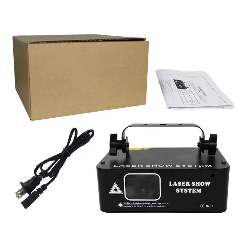 HCWE Single Head Full Color Laser Lamp Disco Ball Lights