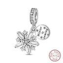 Sterling Silver Christmas Charm Santa