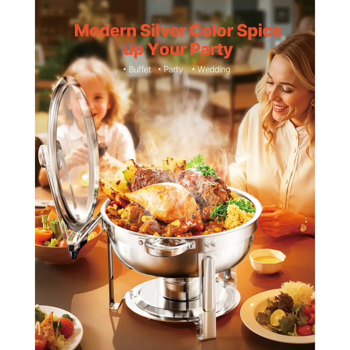 Professional Grade Buffet Chafers — product image 3