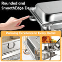 Chafing Dish Buffet Set Stainless Steel Restaurant Catering with