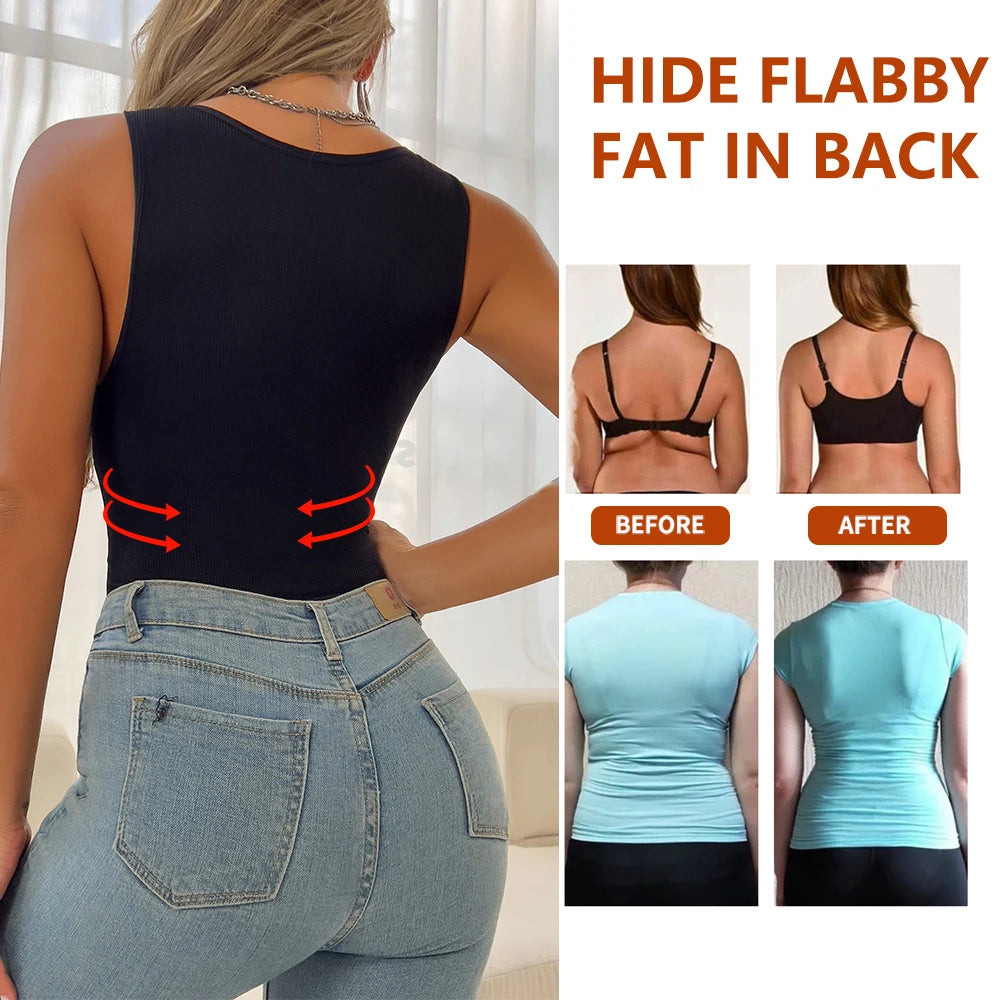 MISSMOLY V Neck Shapewear Camisole