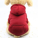 Cozy Cotton Pet Clothes Stylish Warm Hoodies for Dogs