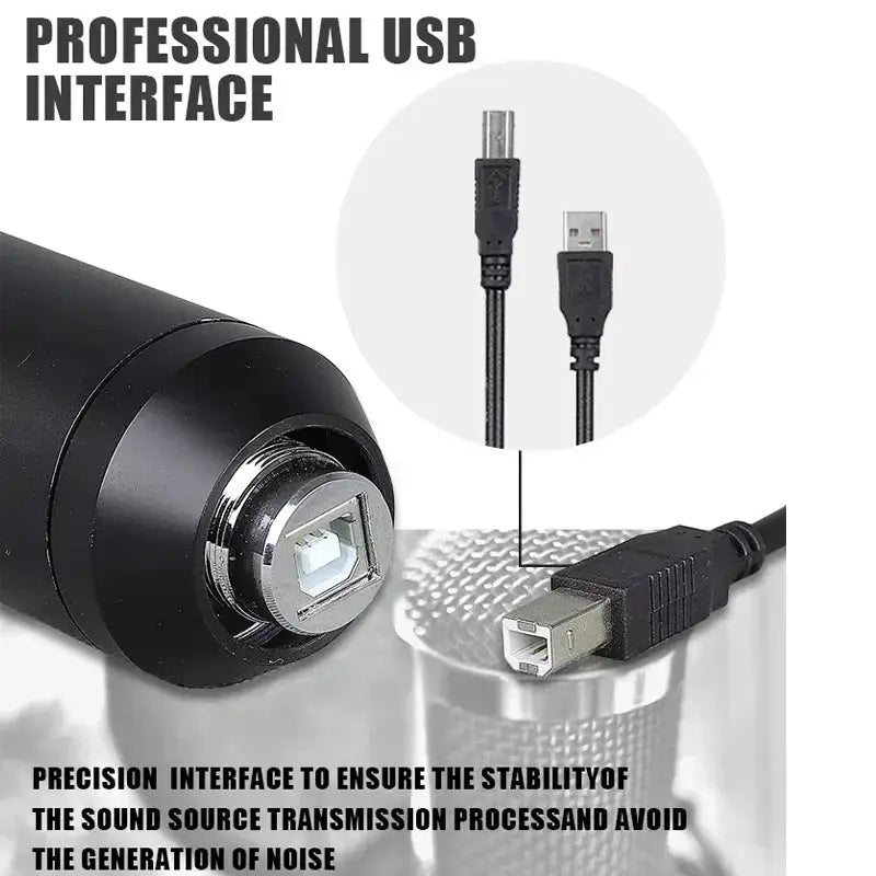 BM-800 USB Recording Microphone Kit For Gaming Podcasting
