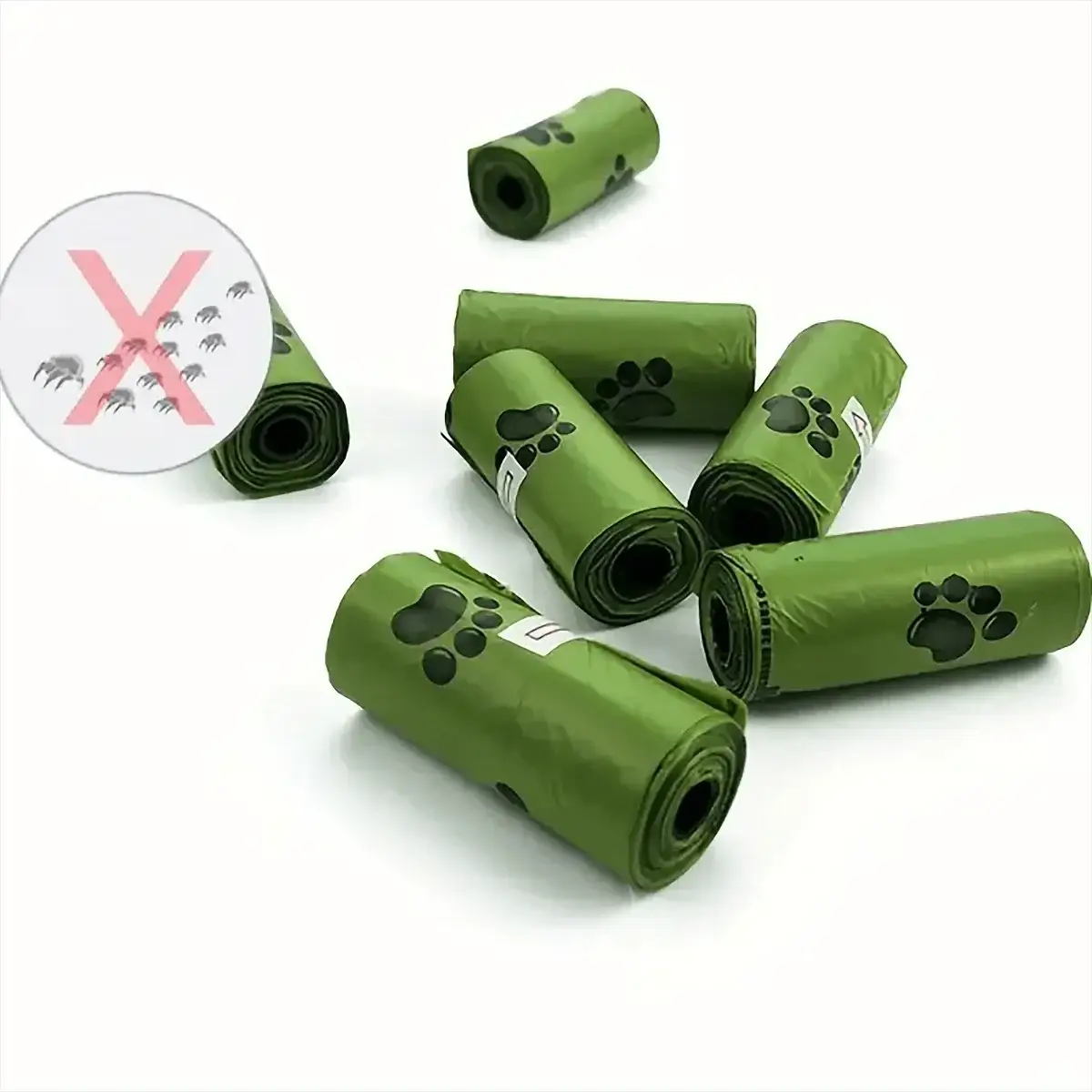 Eco-Friendly Leak-Proof Dog Poop Bags For Pet Waste
