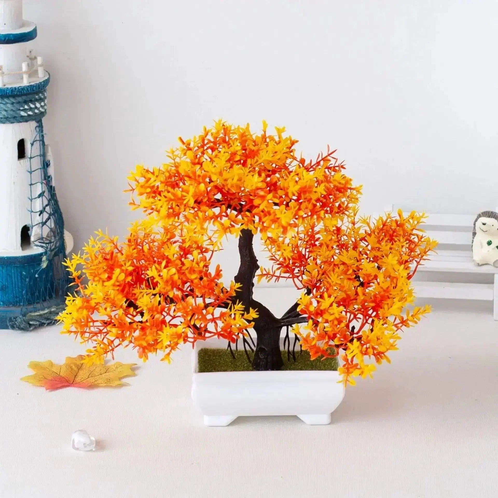 Lifelike Artificial Bonsai Plant for Home Office Decor