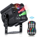 Mini RGB Laser Projector Stage Light DJ Disco LED Lamp