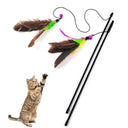 Cat Teaser Rod Toy for Cats Active Play