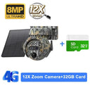 Smart Solar Outdoor Camera for 360 View