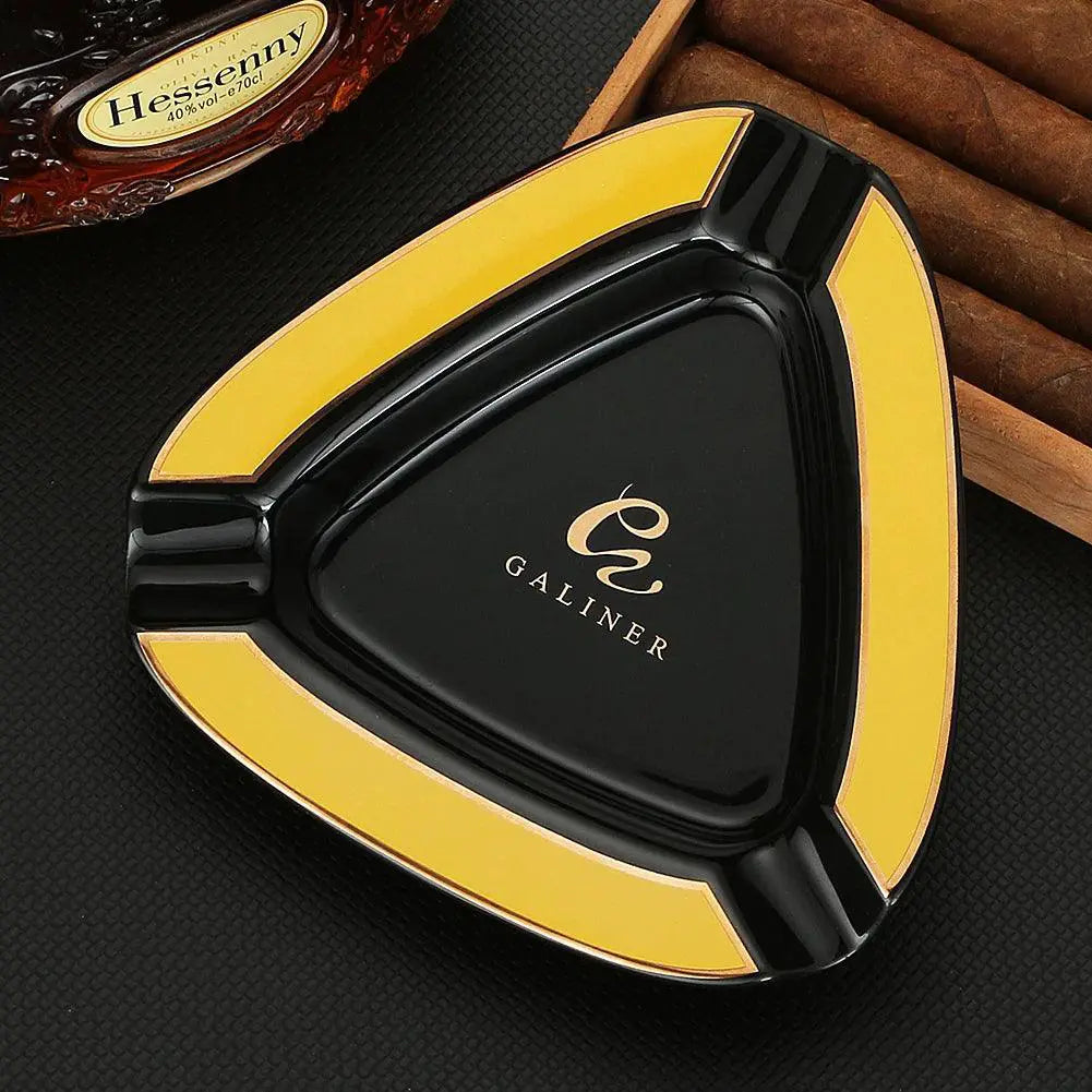 Galiner Ceramic Cigar Ashtray Luxury Single Cigar Holder