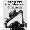 Fifteen Percent Incline Treadmill 2.5HP Brushless Portable Remote