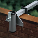 Rustproof Umbrella Clip for Patio Rails
