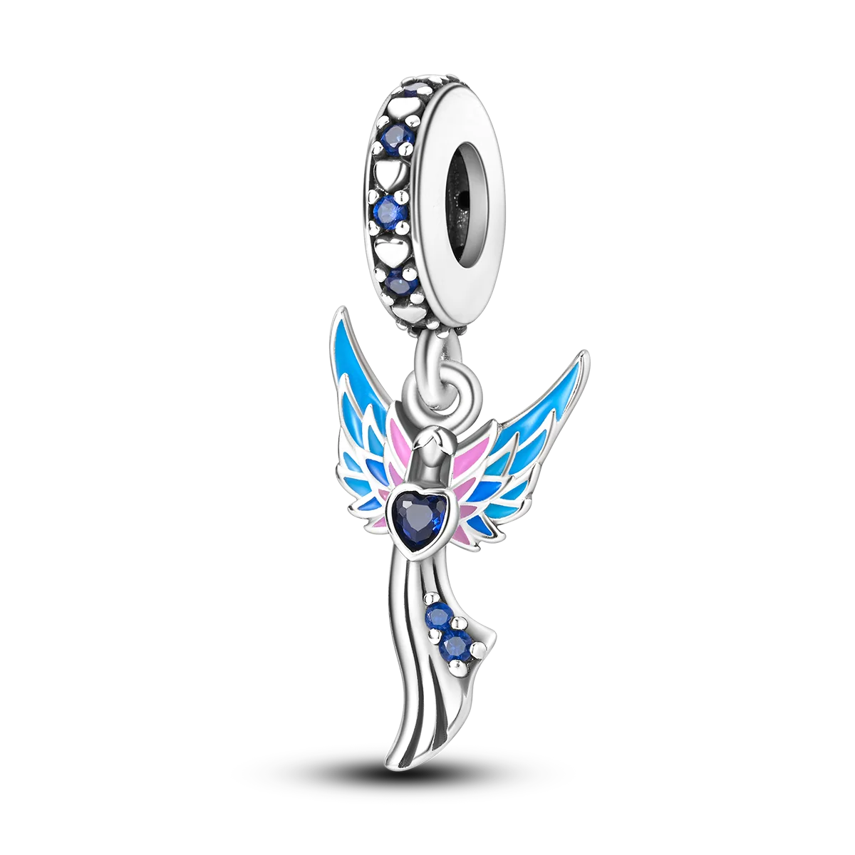 Silver Plated Charm Pet Unicorn