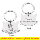 Personalized Stainless Steel Pet Tag with Free Engraving
