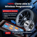 Autel MX-Sensor TPMS Sensors 2in1 315MHz + 433MHz Frequencies Press-in Tire Replacement Autel Sensor Work with TS501 Pro TS508WF
