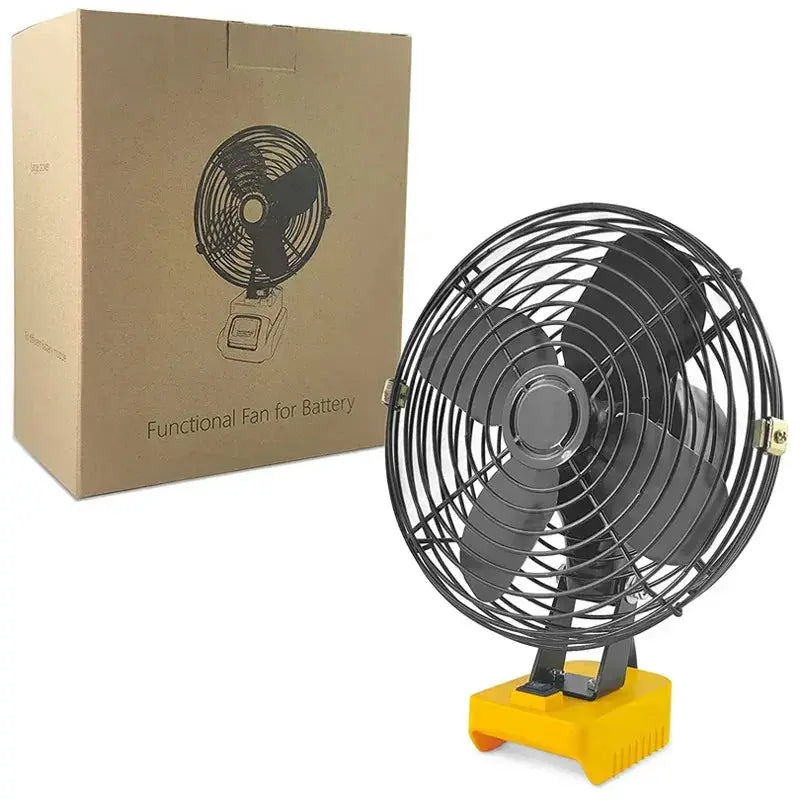 Portable Workshop Jobsite Fan For DeWalt 20V MAX Cordless