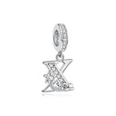 Sterling Silver Charm Star Letters