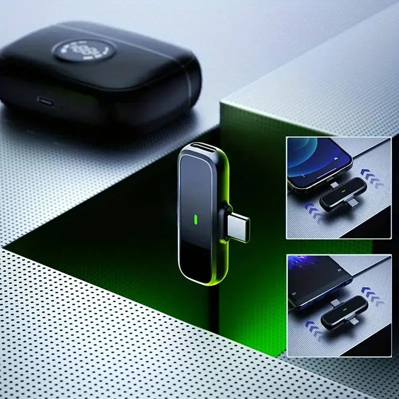 Portable Wireless Lavalier Microphone System