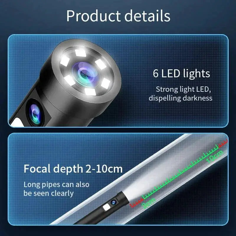 Endoscope Camera High Resolution Waterproof Borescope