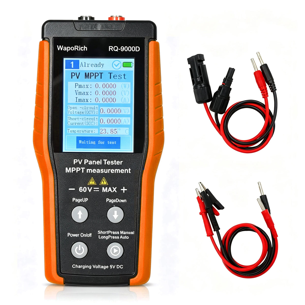 Photovoltaic Panel Tester MPPT Solar Power Meter Vmax Imax Open — product view 8