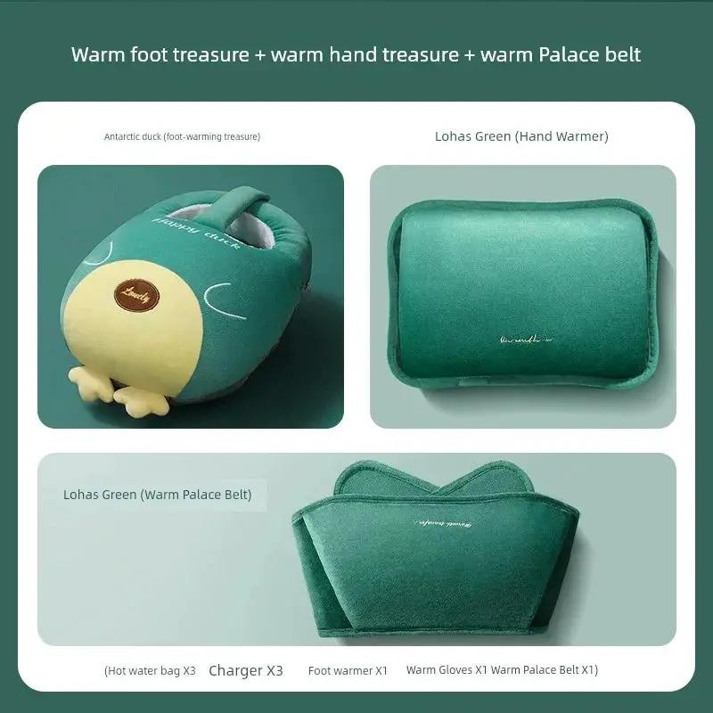 Feet Warmer For Bed Sleep Hot Water Bag Handy Gadget 1780