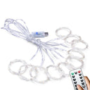 USB Remote Control LED Fairy Curtain Lights for Home Decor