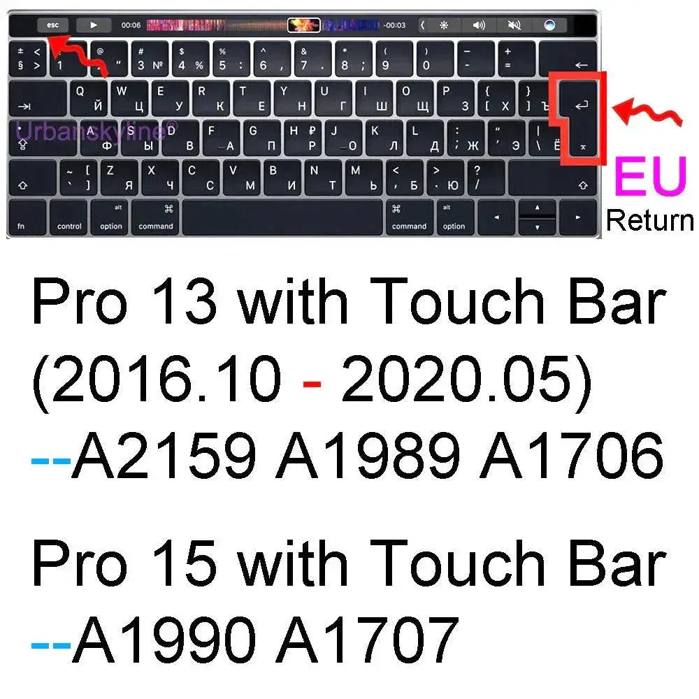 Keyboard Cover for MacBook Air Dustproof — product view 9