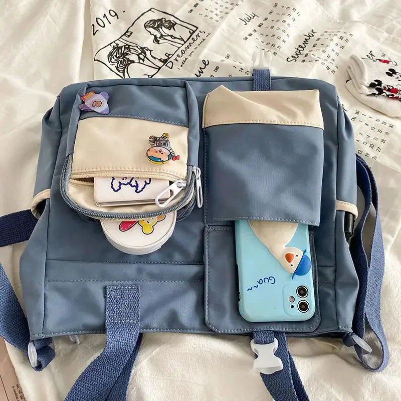 Waterproof Canvas Shoulder Bag Stylish Functional Accessory