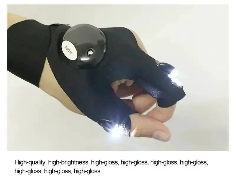 Illuminated Gloves for Night Fishing — product view 15