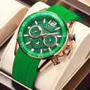 LIGE Men's Chronograph Watch Stylish Quartz Timepiece Design