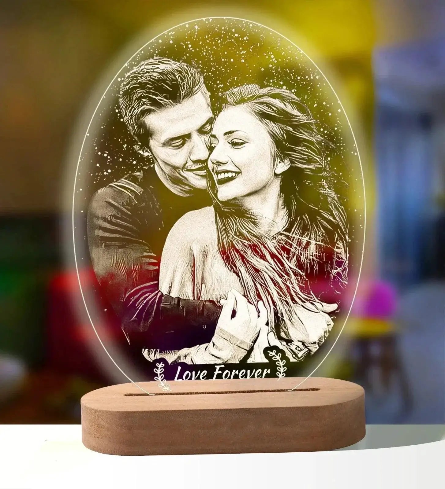 Personalized 3D Photo Lamp Custom Night Light Unique Gift