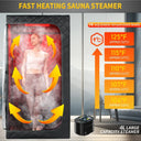 Portable Steam Sauna for Home Spa Tent with 1600W Steamer