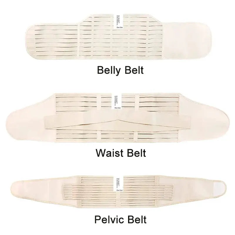 3 In 1 Postpartum Belly Band Waist Trainer Girdle Recovery