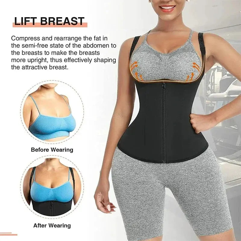 Sweat Waist Trainer Vest Slimming Corset Shapewear