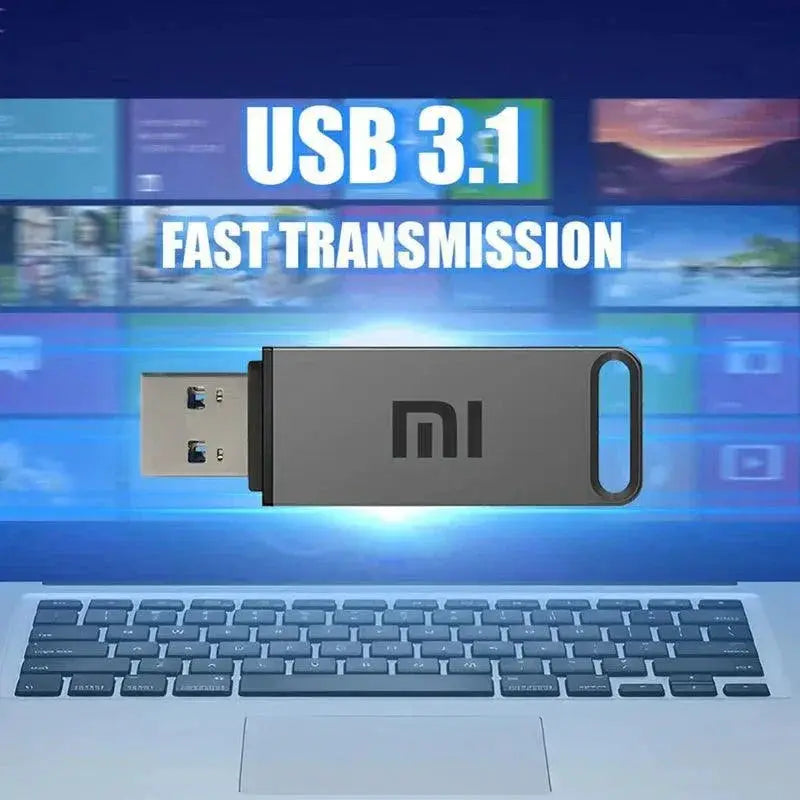 Metal Waterproof USB Flash Drive 512GB High Speed Storage