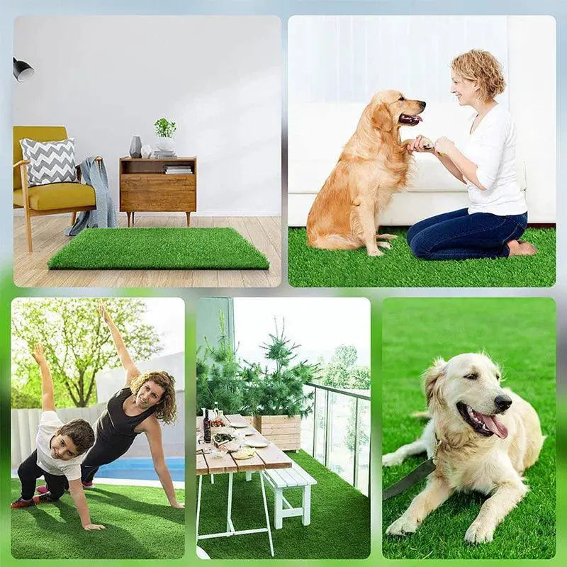 Portable Pet Toilet Training Pad Breathable Lawn Mat