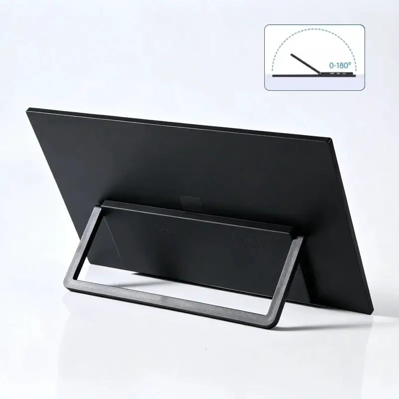 15.6-inch Portable Monitor With 100%sRGB IPS 1920x1080P 16:9 Ultra-thin Rear Stand Design, USB-C Mini HDMI Phone Laptop Monitor