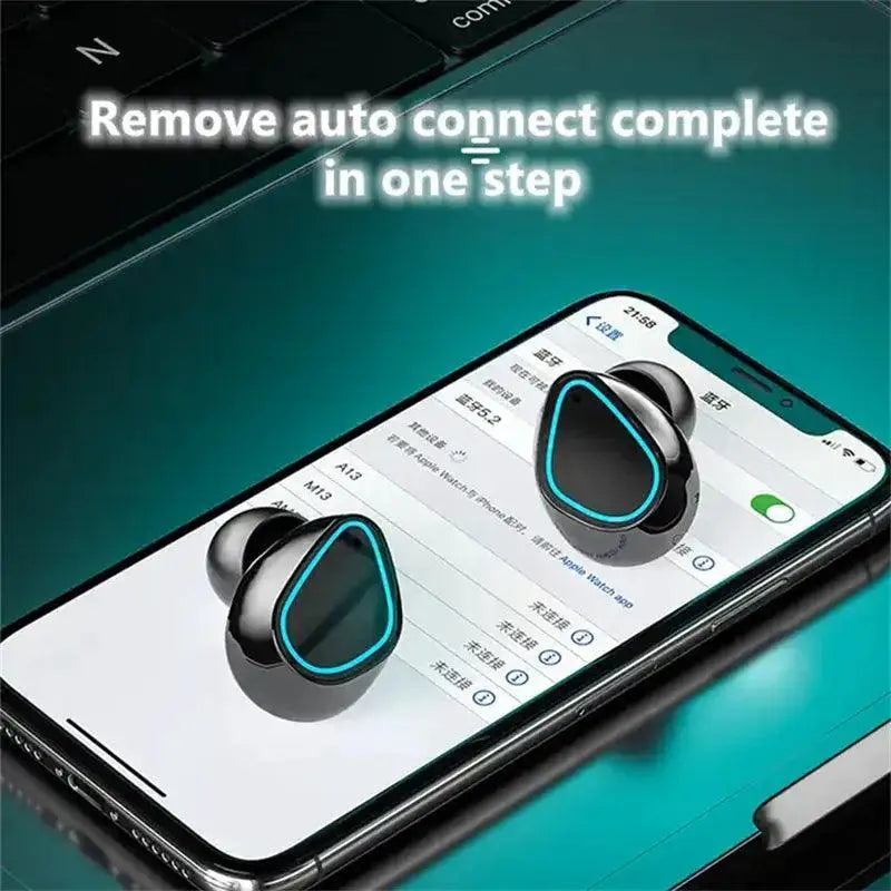 2024 Touch Control Wireless Bluetooth TWS Earbuds Waterproof
