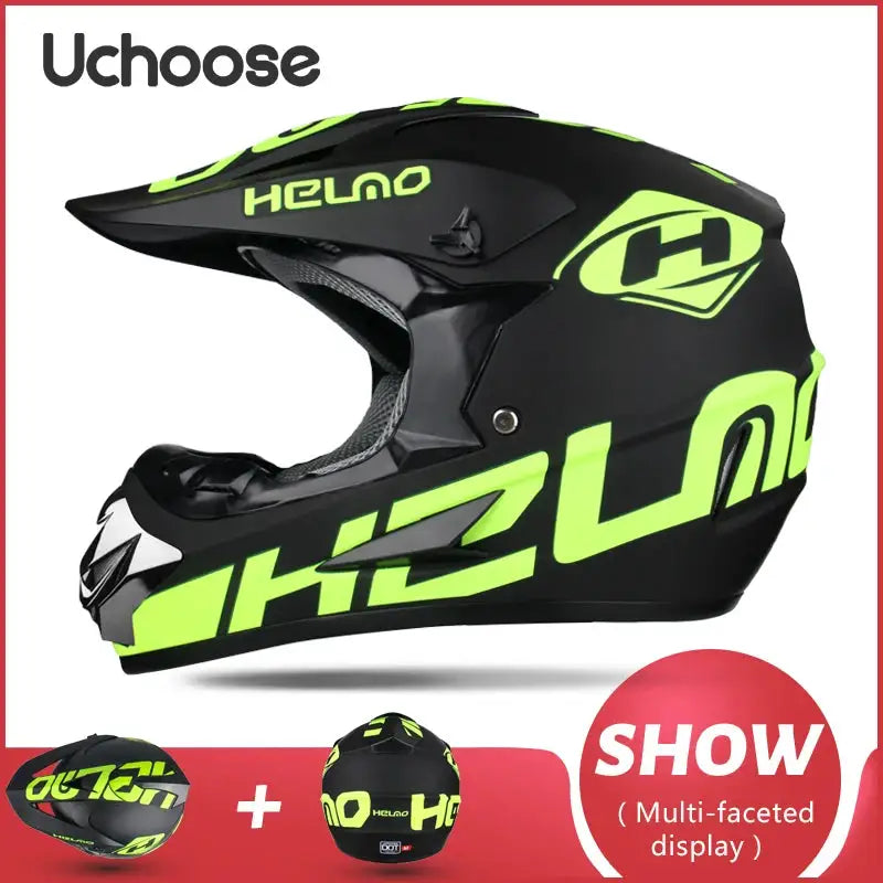 Kids Motocross Motorcycle Helmet — product view 17