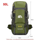 50L Travel Backpack Camping Bag For Men Large Hiking Bag
