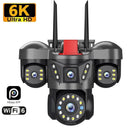 Auto Tracking Outdoor IP Cam for Smart Homes 4K HD