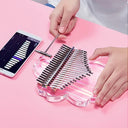 Transparent Acrylic Kalimba 17 21 Key Crystal Thumb Piano