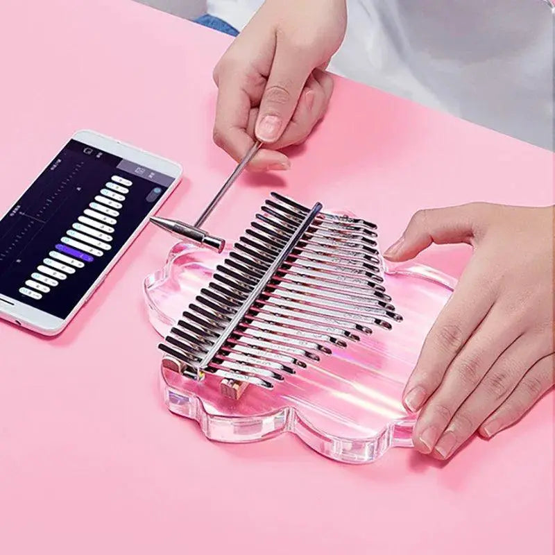 Transparent Acrylic Kalimba 17 21 Key Crystal Thumb Piano