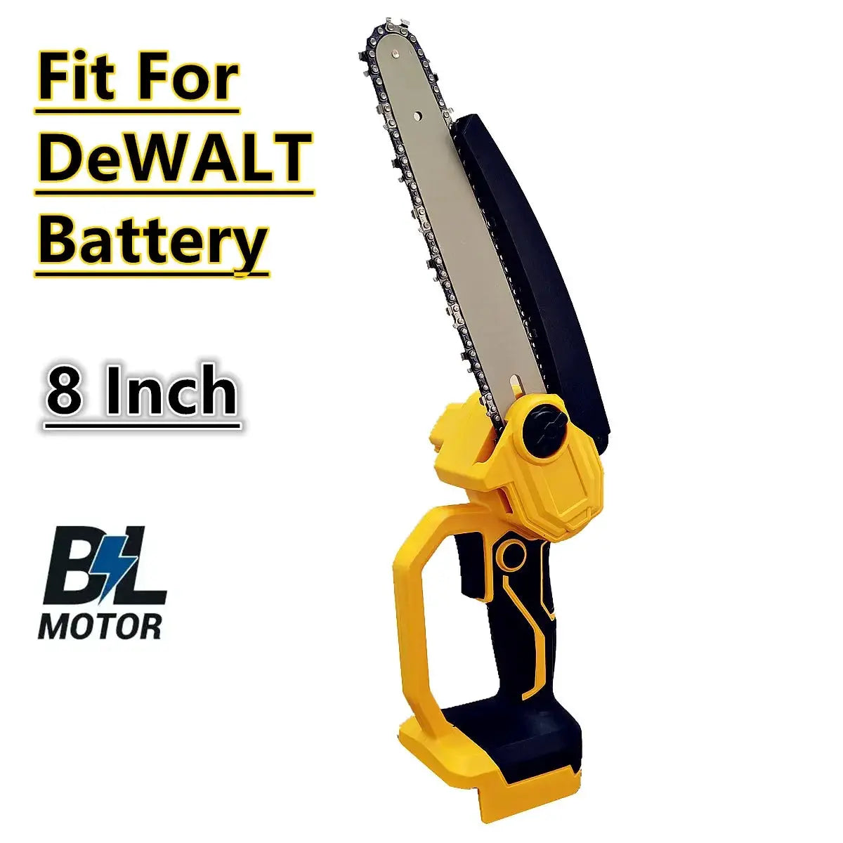 Cordless Brushless Chainsaw 8 Inch And 6 Inch Wood Cutter - OurLum.com