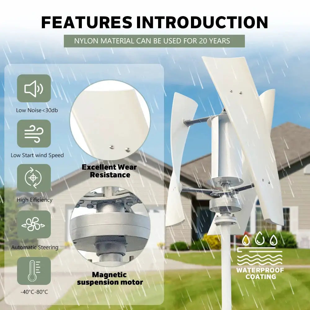 Vertical Wind Turbine — product view 2