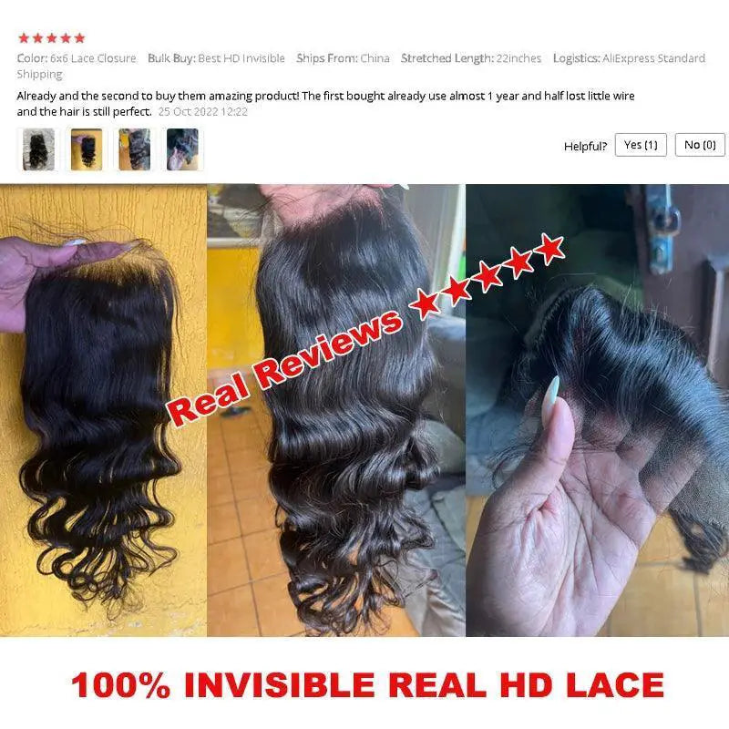 Premium HD Lace Frontal And Closure Virgin Hair Bundle