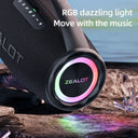 Portable Bluetooth Speaker - Powerful 80W Bass