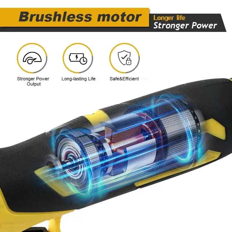 20V Battery Powered Electric Pruning Shears Dual Batteries