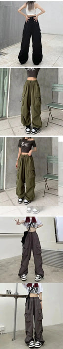 Pants for Women Hip Hop Wide Leg Comfort