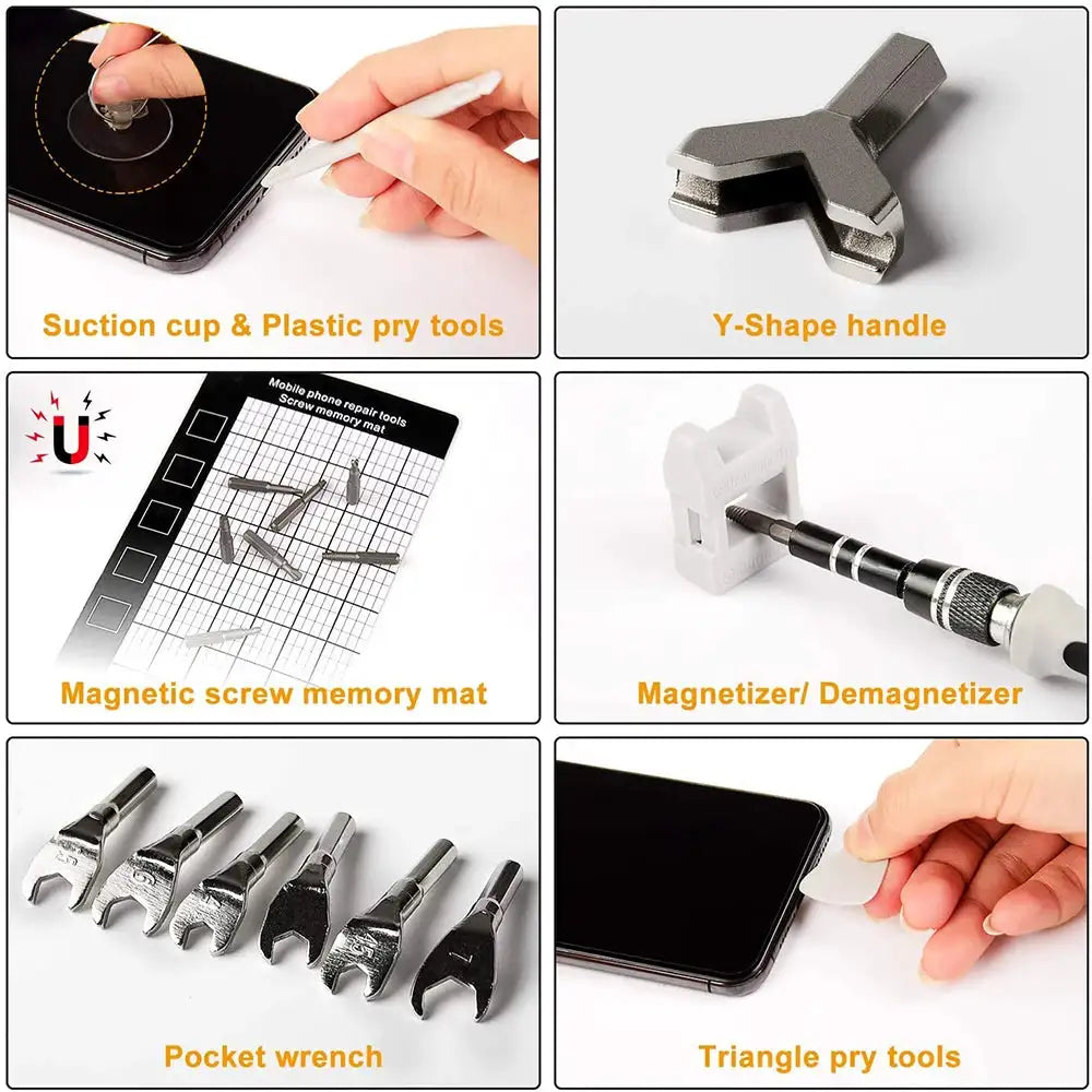 25/115/135/140 in1 Screwdriver Set Magnetic Torx Phillips Screw Bit Kit With Electrical Remover Wrench Repair Phone PC Tools
